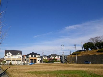 初詣・・・空が綺麗でした。