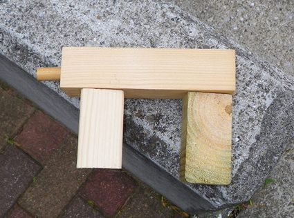 子ども達と工作