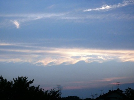 今日の空...