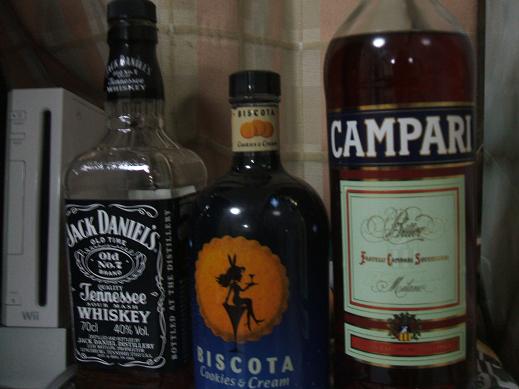 カンパリで乾杯