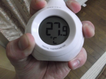 現在の気温ｉｎグラインドハウス...