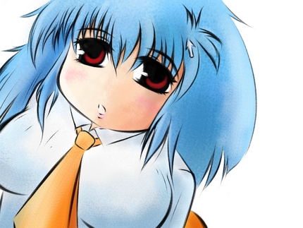 ネクタイやシャツなどを塗って最...