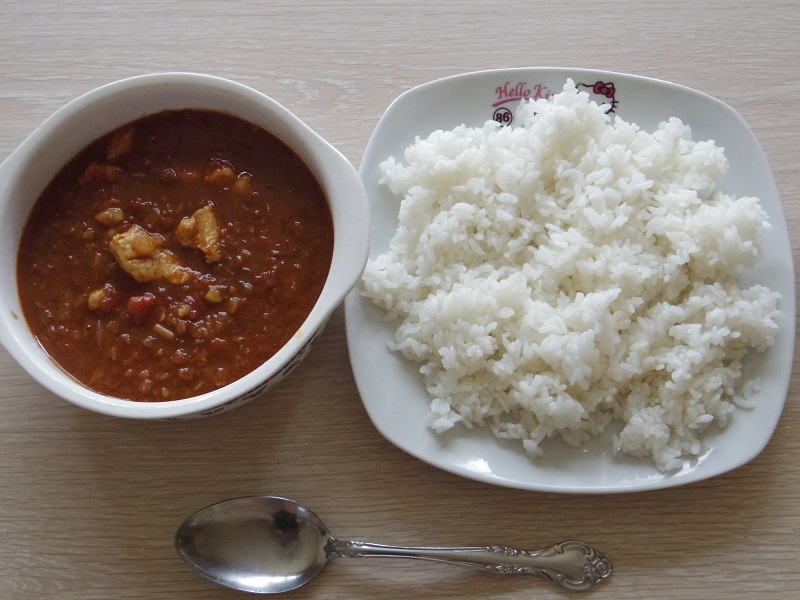 最近カレーばっかり