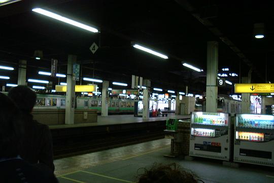 札幌の車窓から