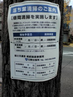 車両の通行量が多い休日は休みで...