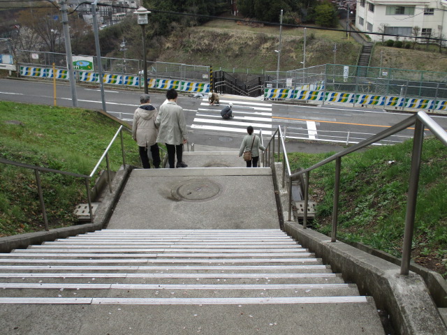 　＜ 団地から外周道路・・ ＞
