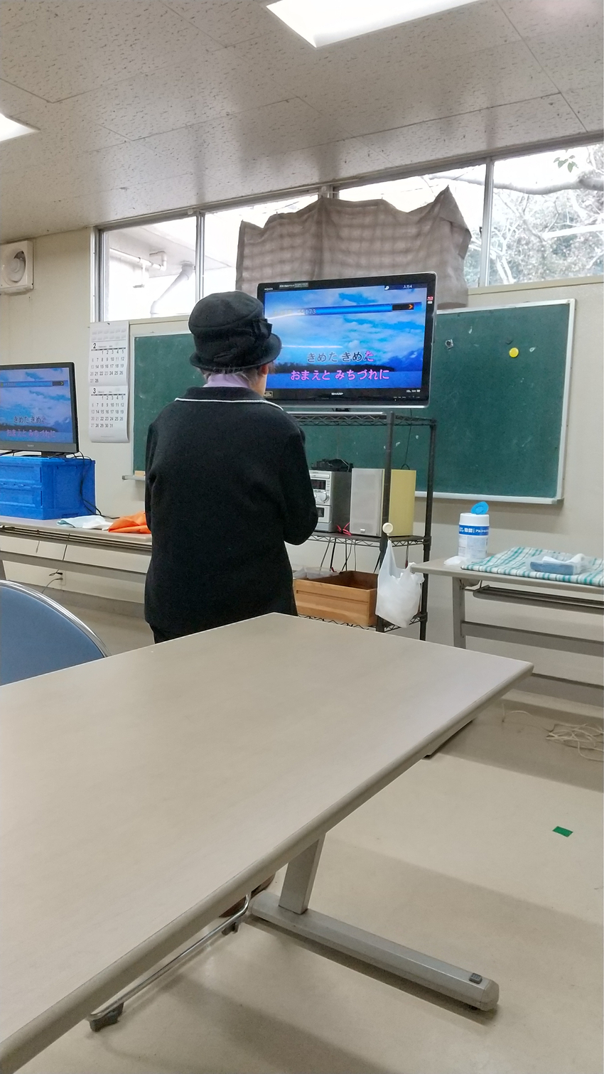 ＜久しぶりのカラオケ＞