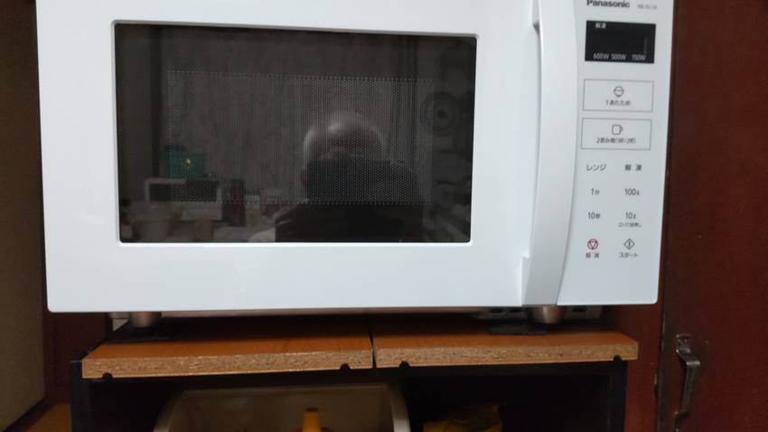 ＜新しい電子レンジ＞